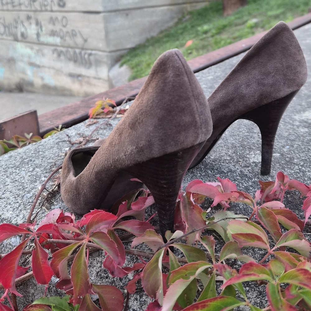 Steve Madden Brown Suede Women's Heels